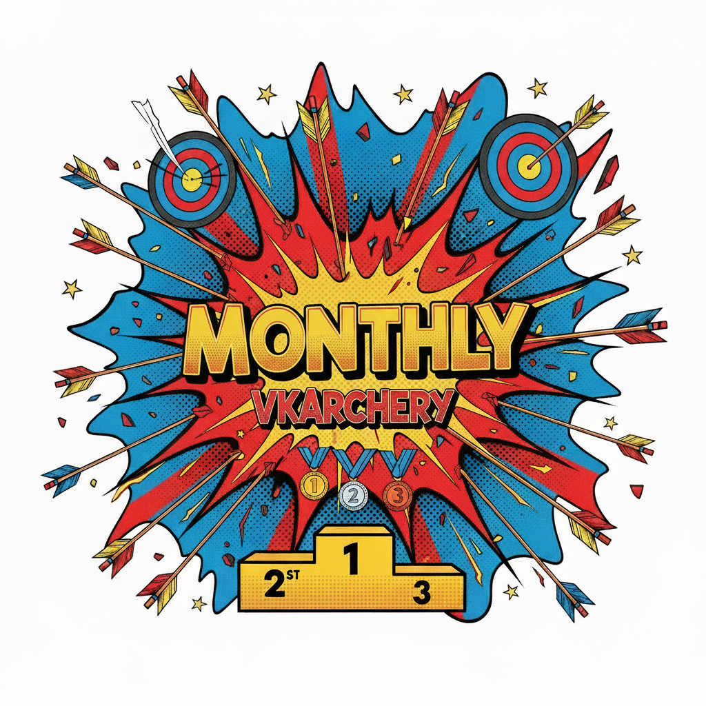 Monthly VKArchery - Podium & Medals